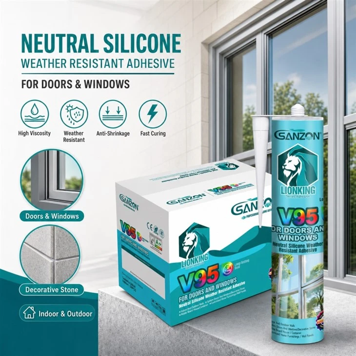 Glazing Silicone Sealant For Architectural Glass And Window Systems